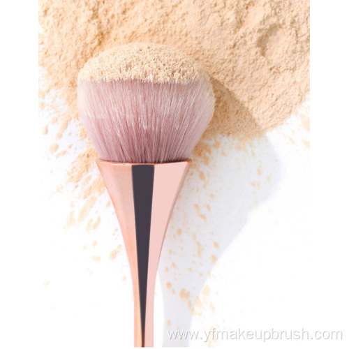 Rose Gold Single Handle Makeup Brush